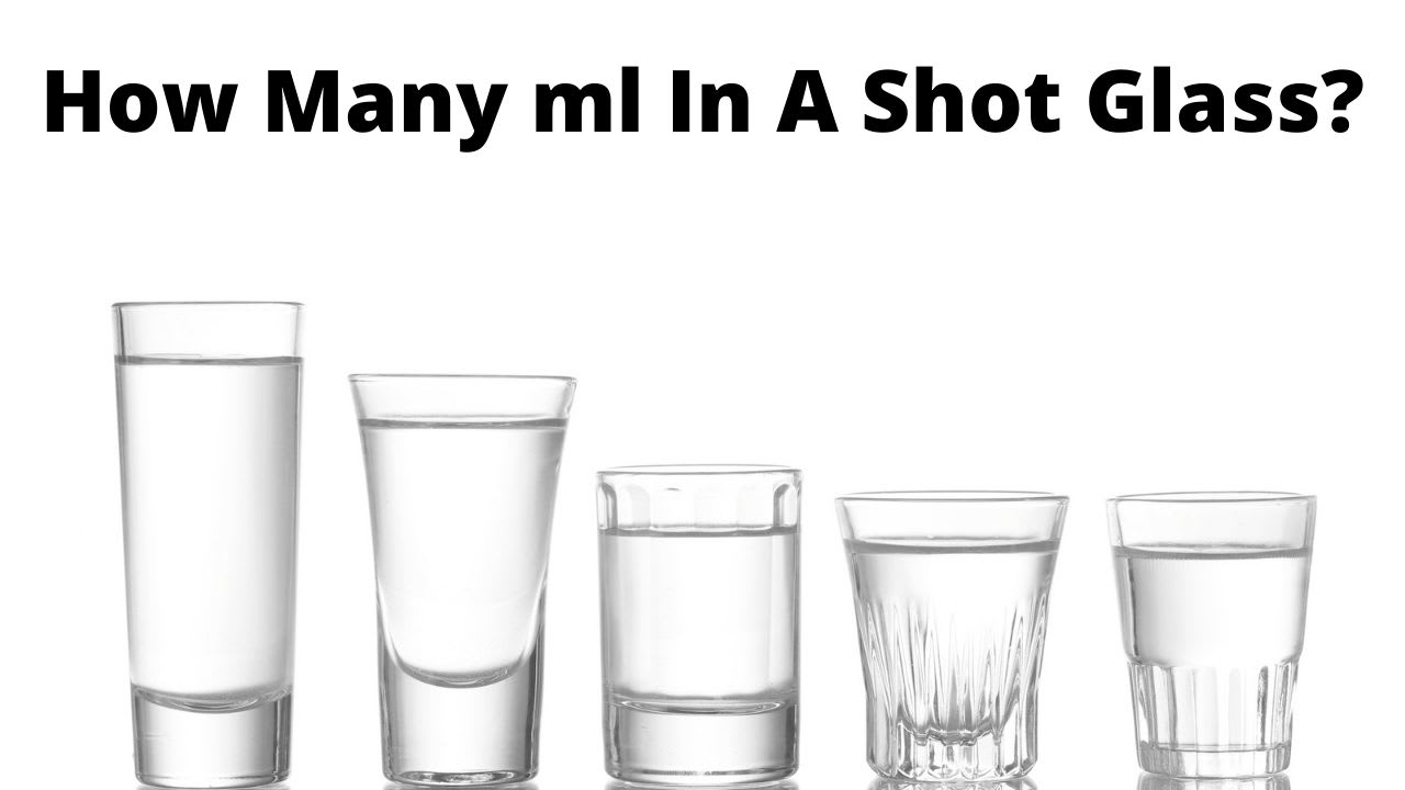 How Many Mls in a Shot of Alcohol?