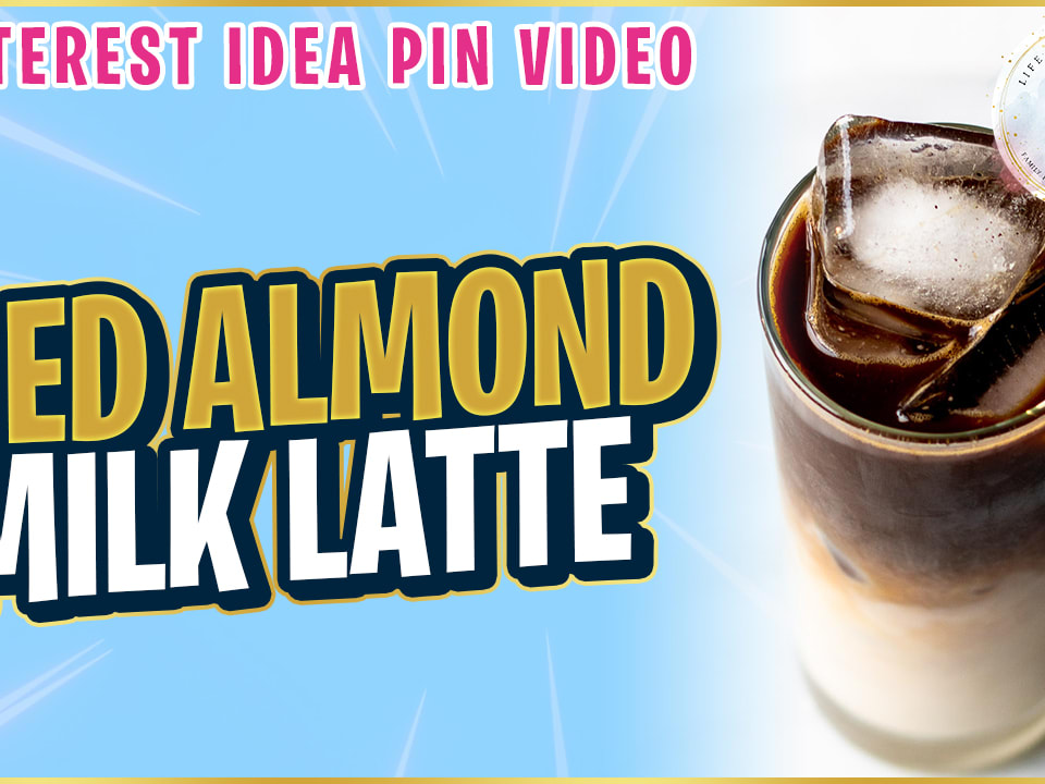 Almond Milk Latte: How to Make Hot or Iced - Keeping the Peas