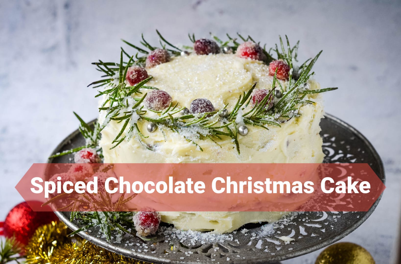 Christmas Chocolate Cake! - Jane's Patisserie