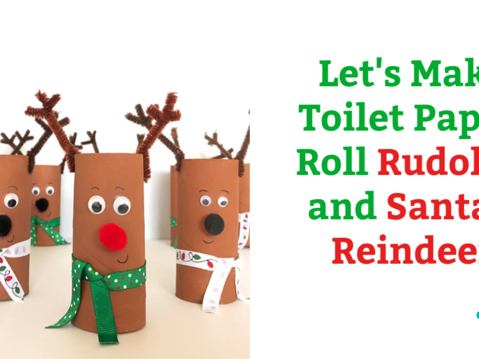 Toilet Paper Roll Reindeer Craft