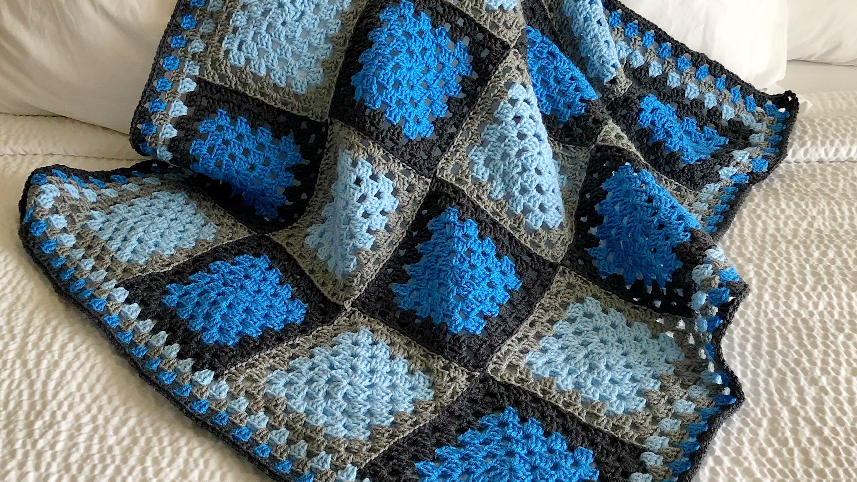 How To Crochet A Granny Square Blanket Hobbycraft