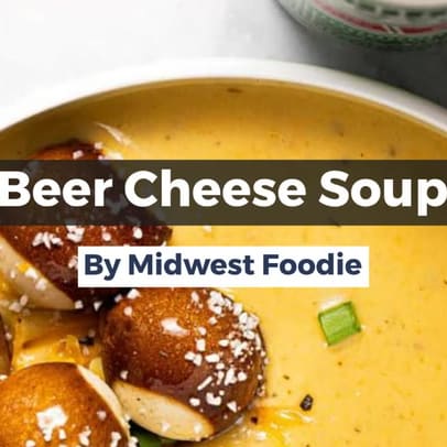 Pretzel Cheese Dip for Pretzels (beer cheese sauce) - West Via Midwest