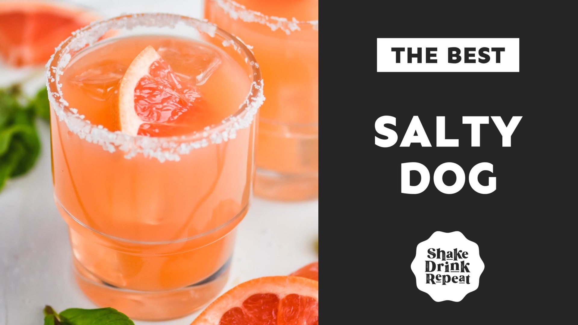 Mason Jar Salty Dog Cocktails - Tastefulventure