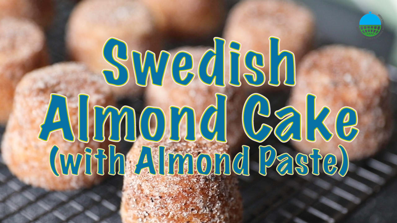 Easy Swedish Almond Cake - Food Fun & Faraway Places