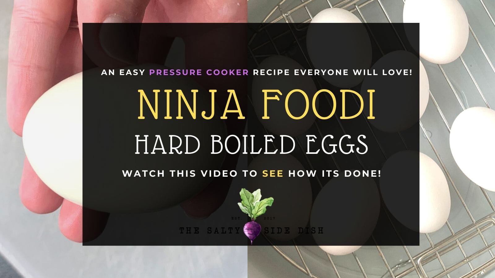 NINJA FOODI SMART XL PRESSURE COOKER l Hard Boiled Eggs 🥚🥚🥚 