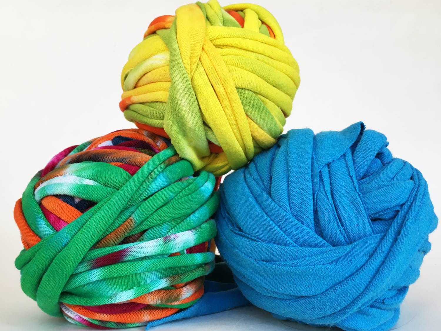 Tape Yarn, Textile Chunky Yarn for Crochet Bag, Rug and Basket. Jersey  Yarn, Ribbon Tshirt Yarn for Crochet Knitting Home Decor Black 