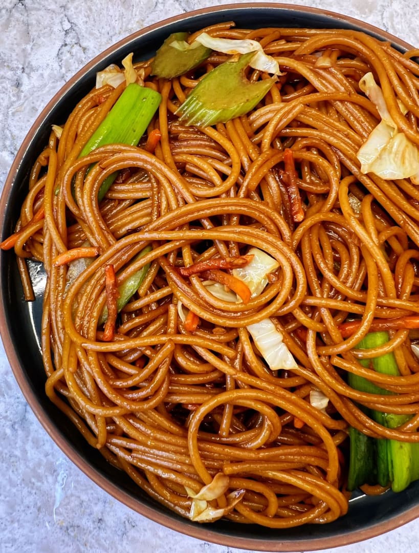 fideos simples lo mein