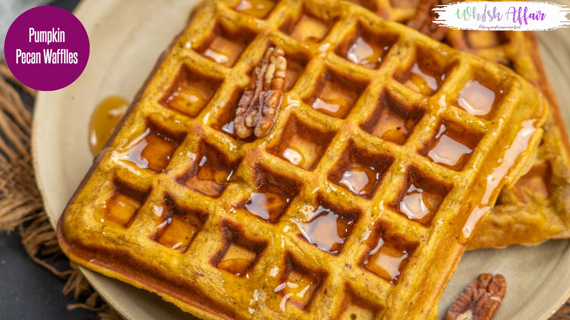 Classic Waffles Recipe (with Video)
