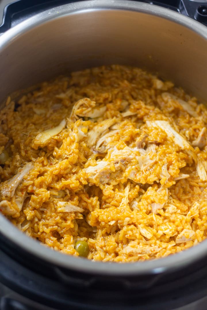 Instant Pot Arroz con Pollo
