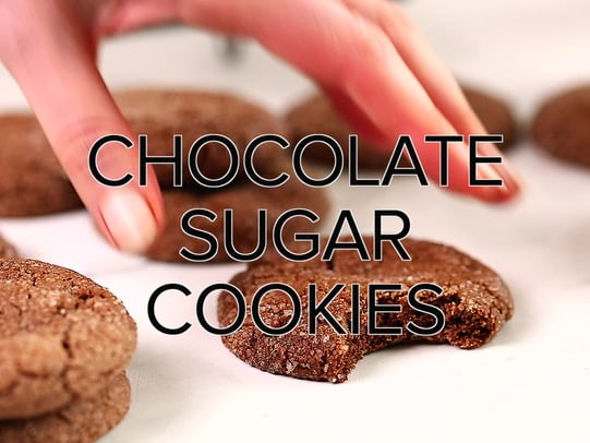 Easy Chocolate Sugar Cookies Recipe - Chisel & Fork