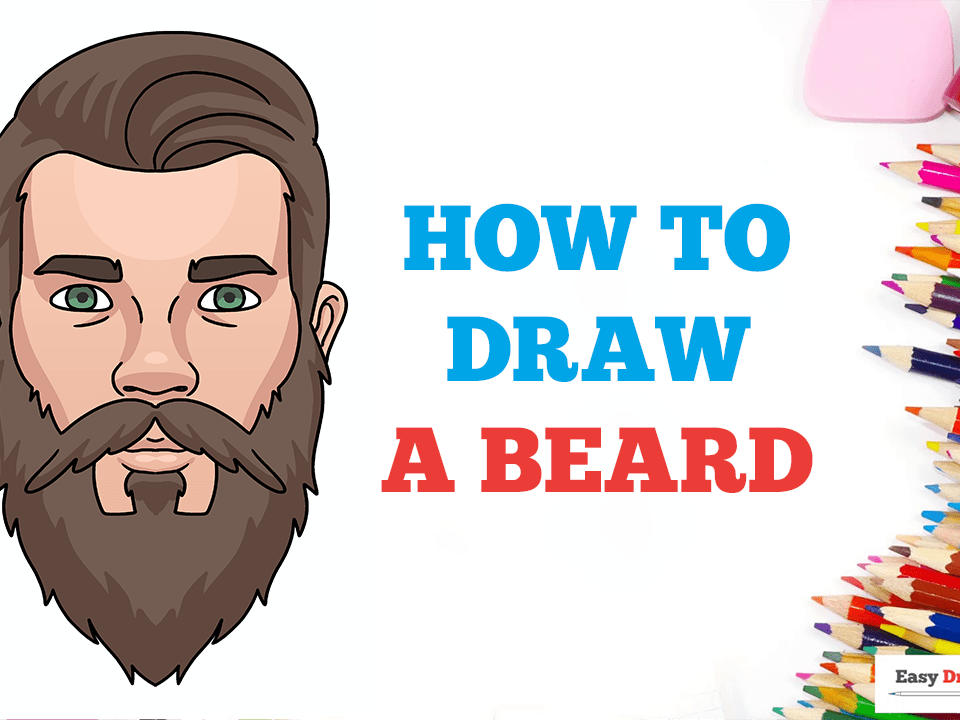 How To Draw A Beard Really Easy Drawing Tutorial Atelier Yuwaciaojp