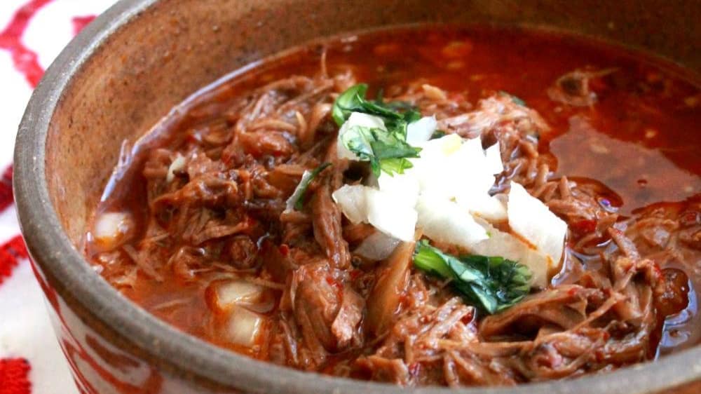 Slow Cooker: Birria de res, or Mexican Beef Stew + VIDEO