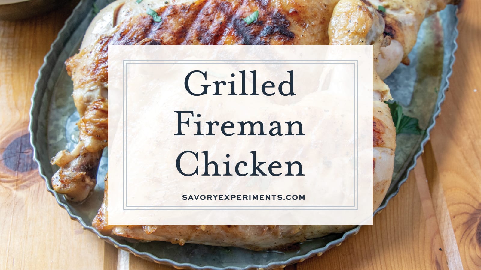 Fireman's chicken hot sale marinade recipe