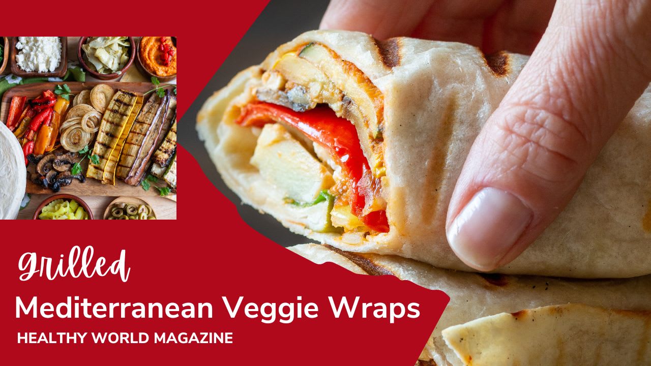 Vegan Mediterranean Wraps - The Stingy Vegan