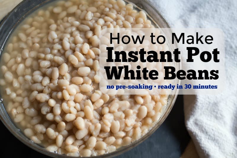 How to make Instant Pot White Beans