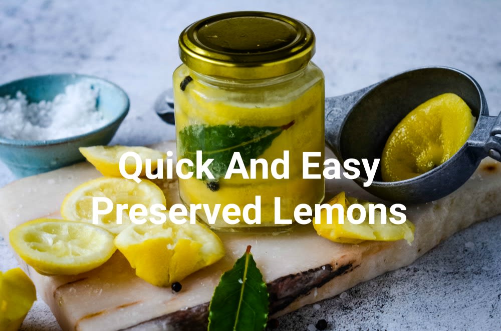 Homemade Dried Lemons - an easy way to preserve lemons - SchneiderPeeps