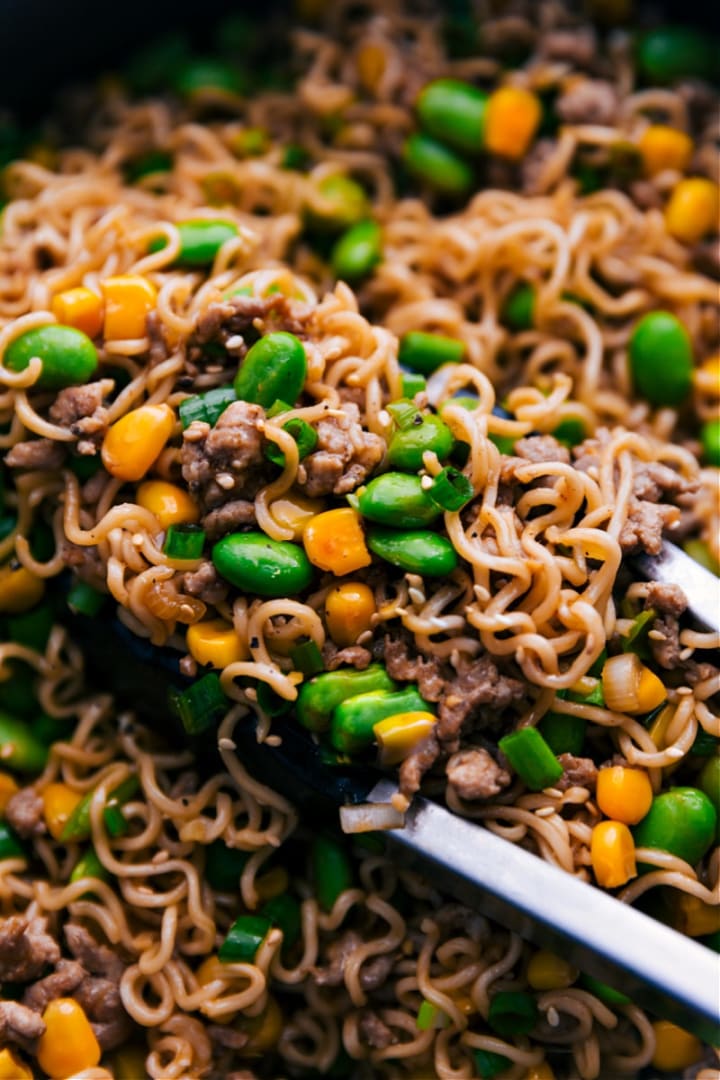 Easy Teriyaki Ramen Instant Noodles Recipe 2023 AtOnce