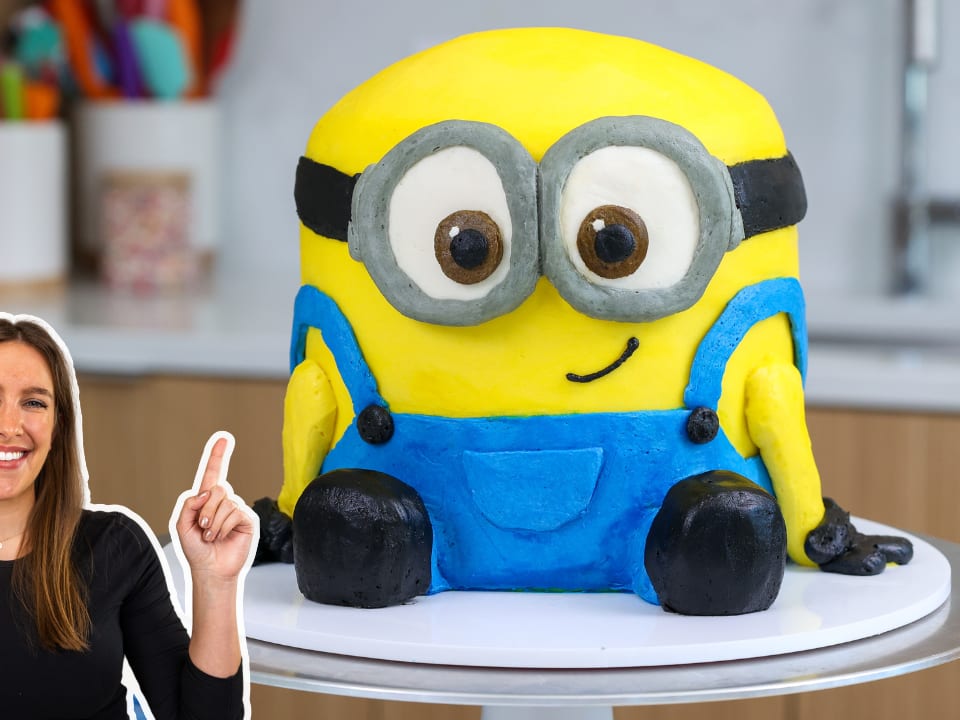 Coolest 3D Despicable Me Minion Birthday Cake