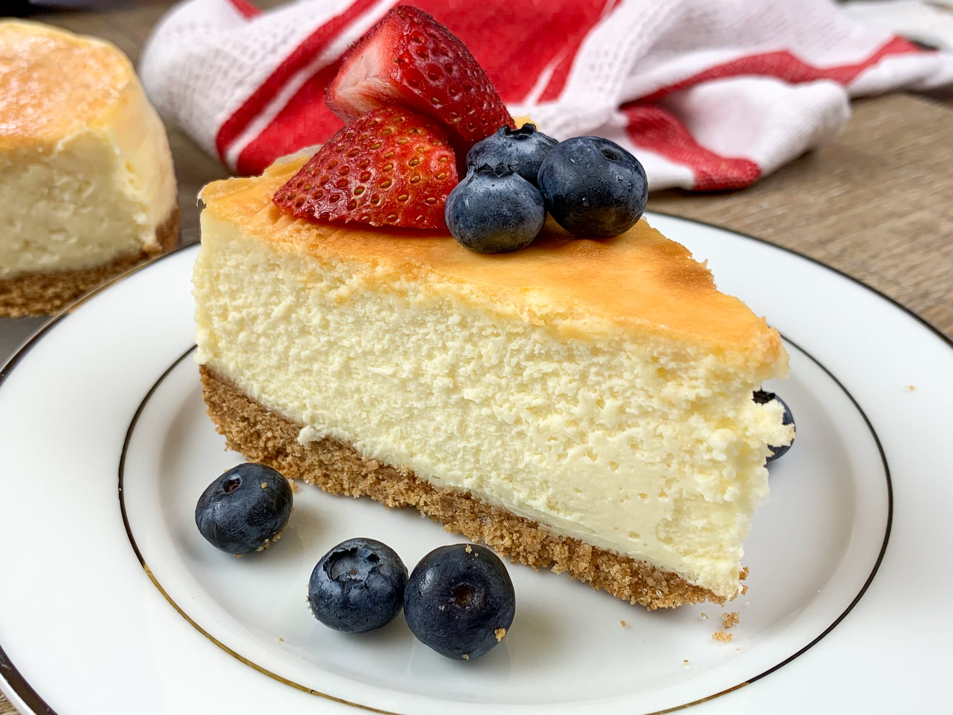 The Best Classic New York Style Cheesecake - Back To My Southern Roots