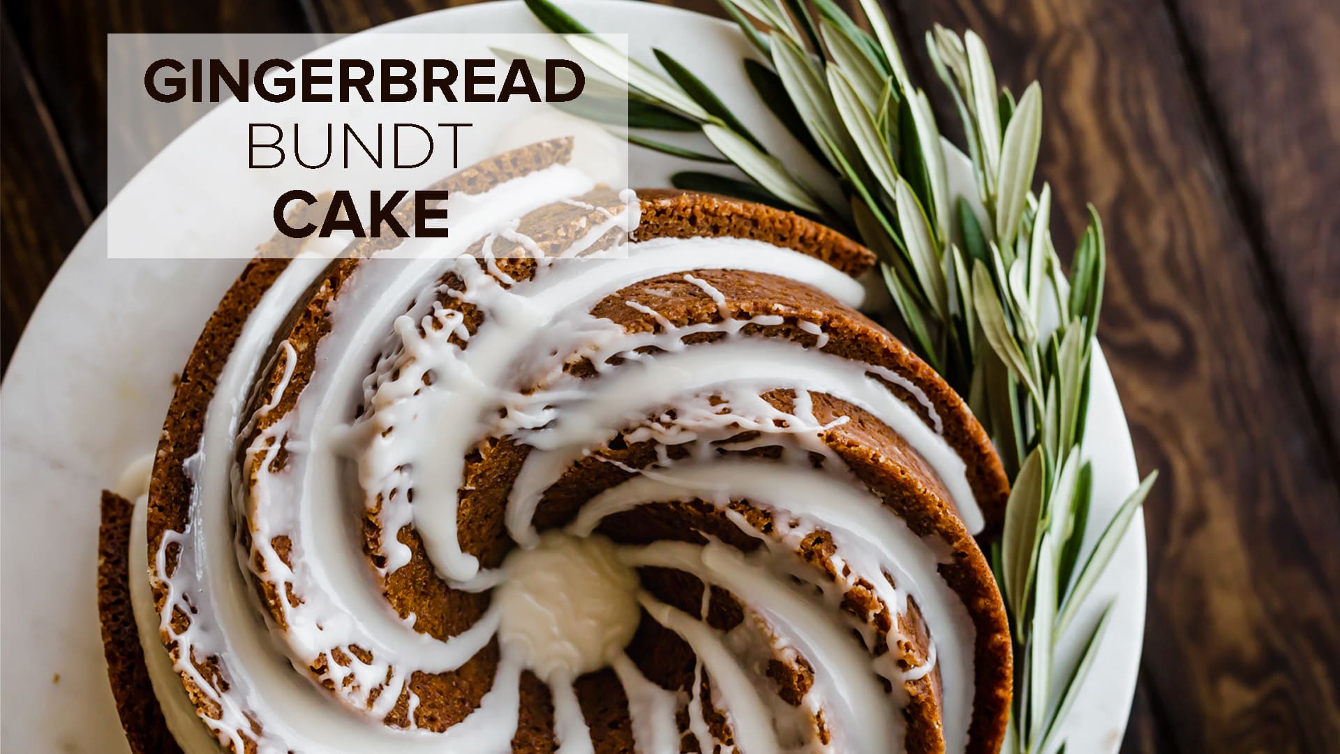 Gingerbread Bundt Cake - Whisking Wolf