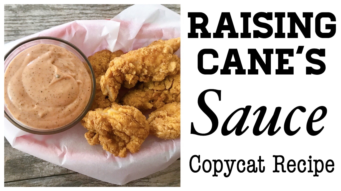 Raising Cane's Sauce {Copycat Recipe}