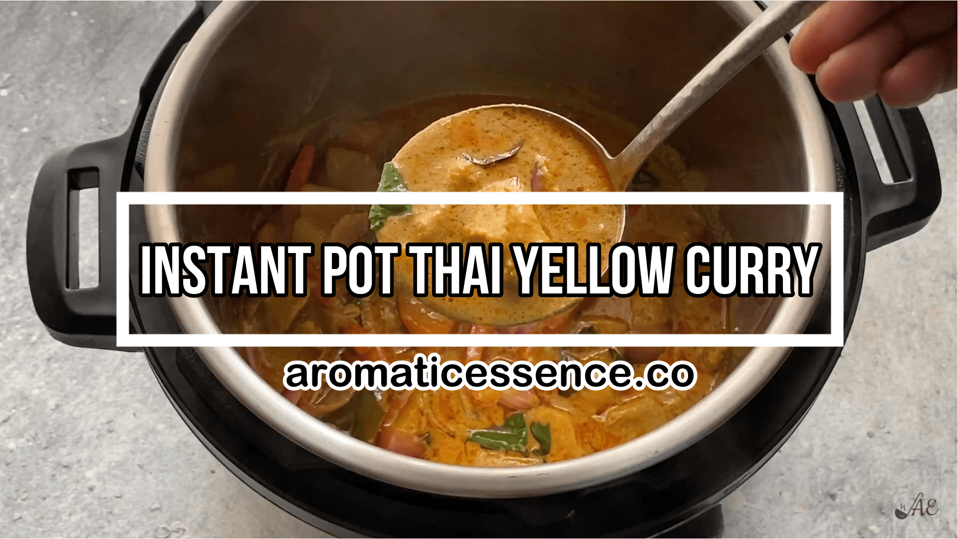 Instant pot store thai yellow curry