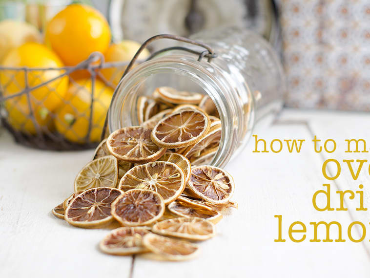 Oven Dried Lemon Slices - Family Spice
