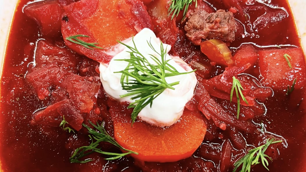 Instant pot beef borscht online