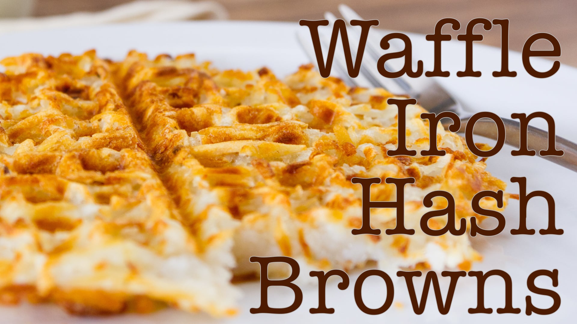 Waffle Iron Hash Browns -breakfast - Life Currents