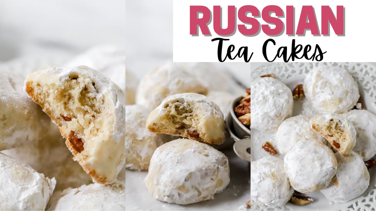 Vegan Russian Tea Cakes - Veganosity