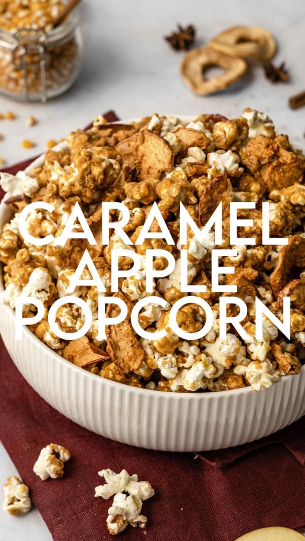 Caramel Apple Popcorn