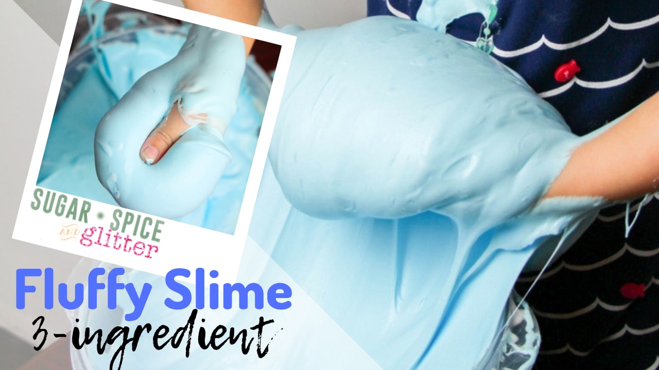 How To Make Fluffy Slime With Only 4 Ingredients - Made In A Pinch