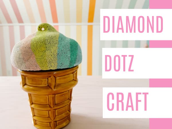 Diamond Dotz Craft- 3D Object Freestyle Painting - at home with Ashley