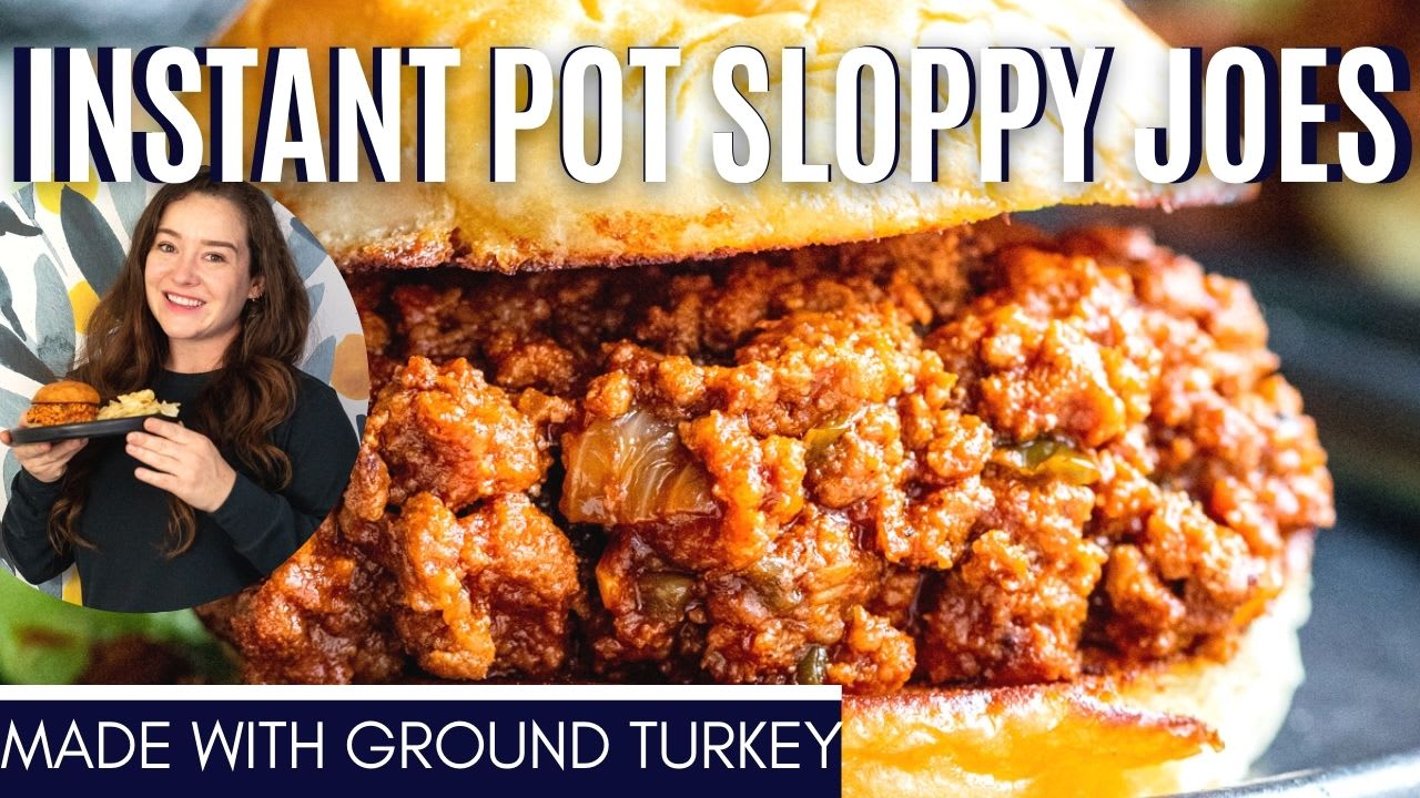 Ground turkey sloppy joes instant pot hotsell