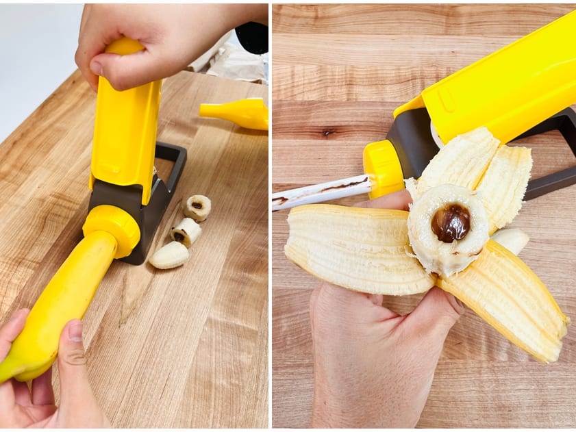 Banana Loca® Kitchen Gadget - Core & Fill A Banana While Still In Its Peel