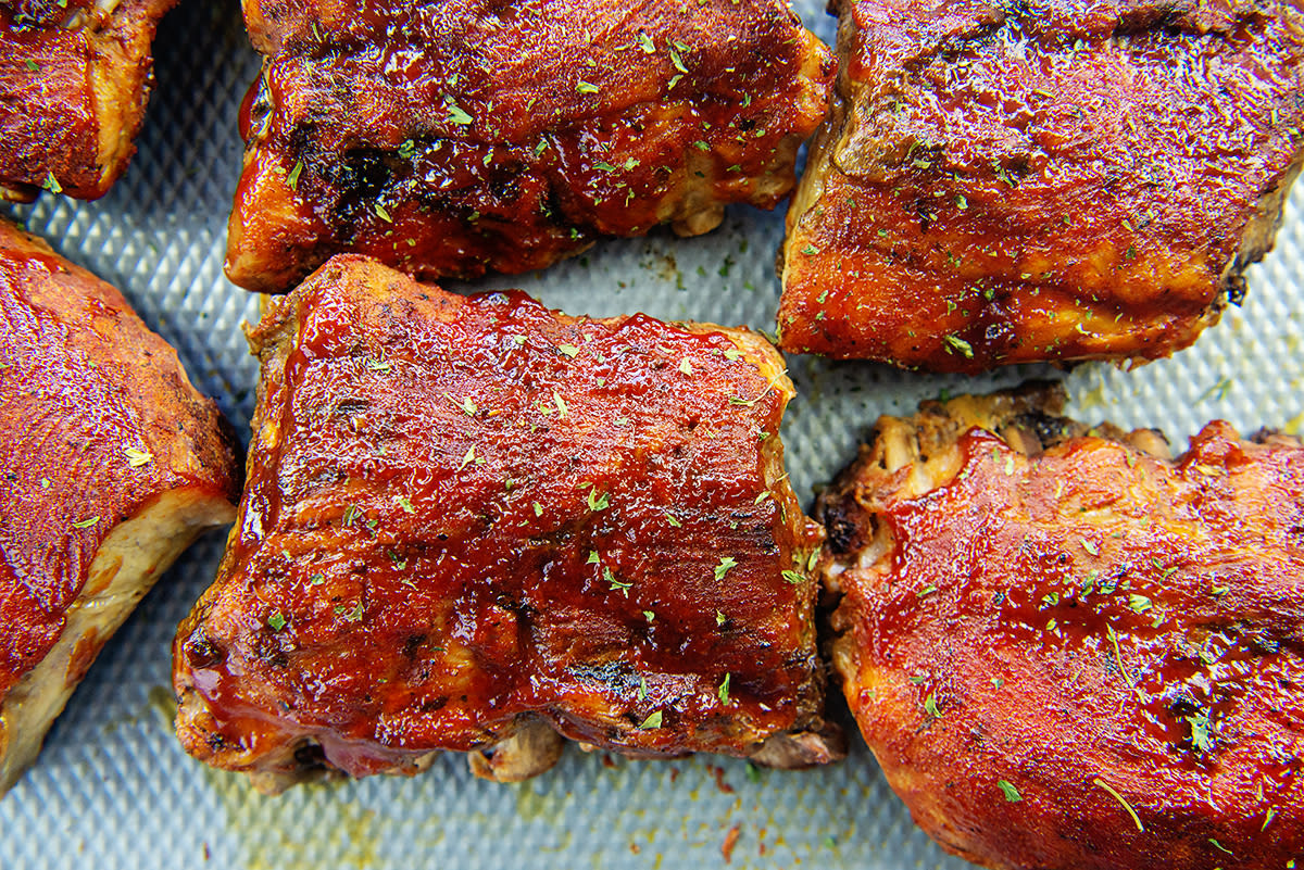 Keto pork ribs sales oven
