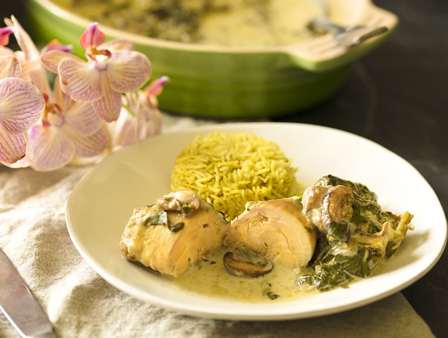 Chicken spinach mushroom instant pot new arrivals