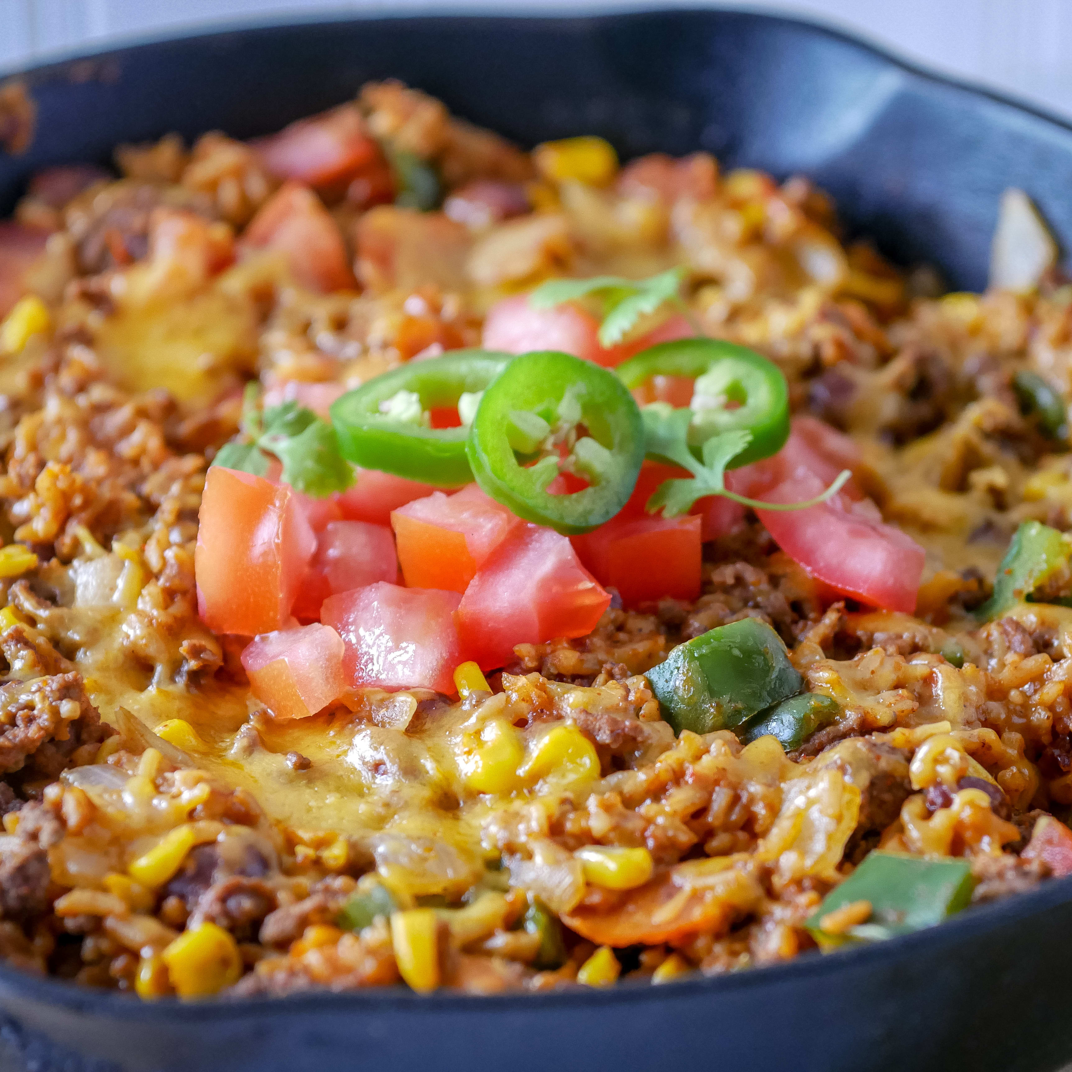 Easy Taco Rice Recipe  Dinners, Dishes & Desserts