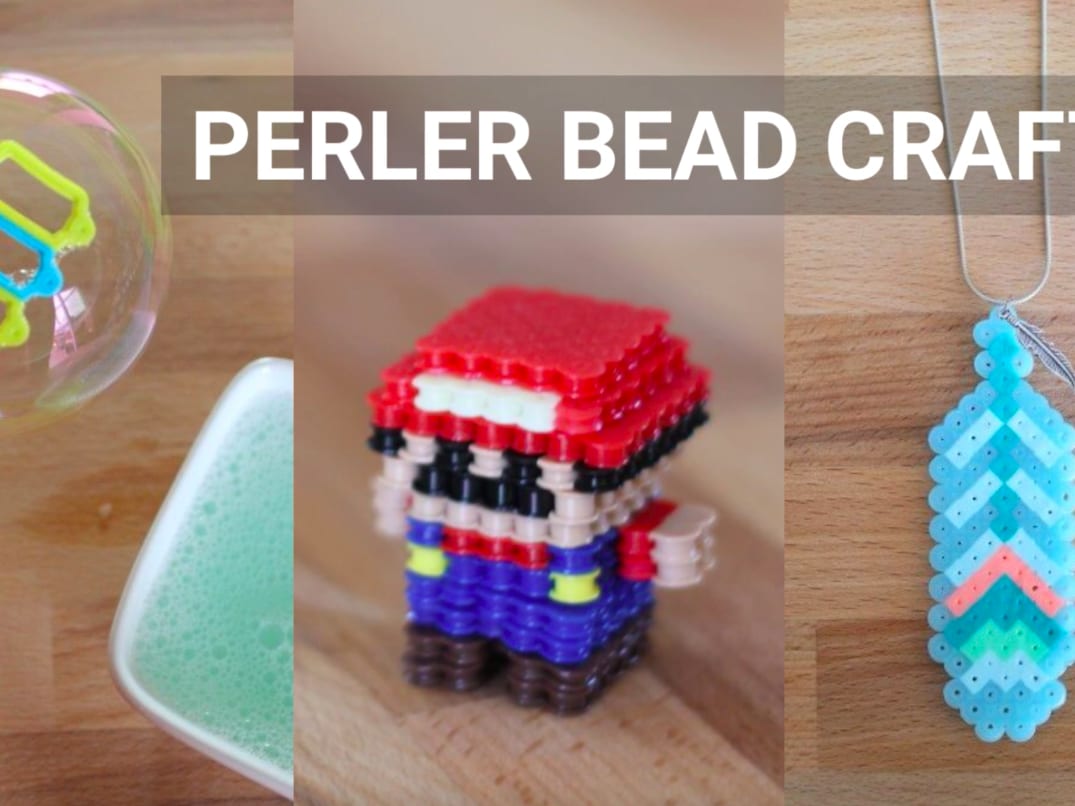 DIY Perler Bead Key Chain Kit 
