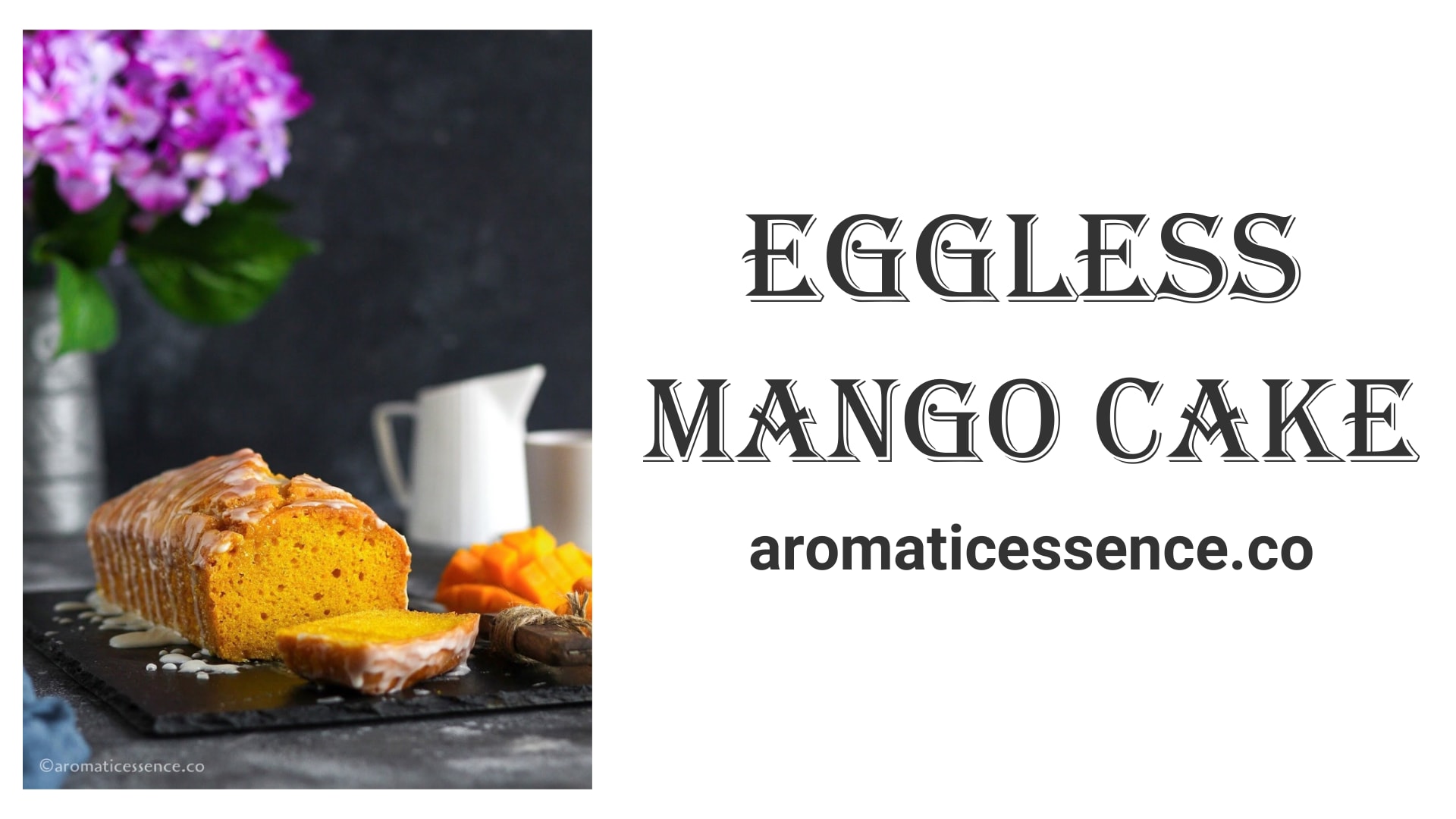 Mango Cake Recipe  Sharmis Passions
