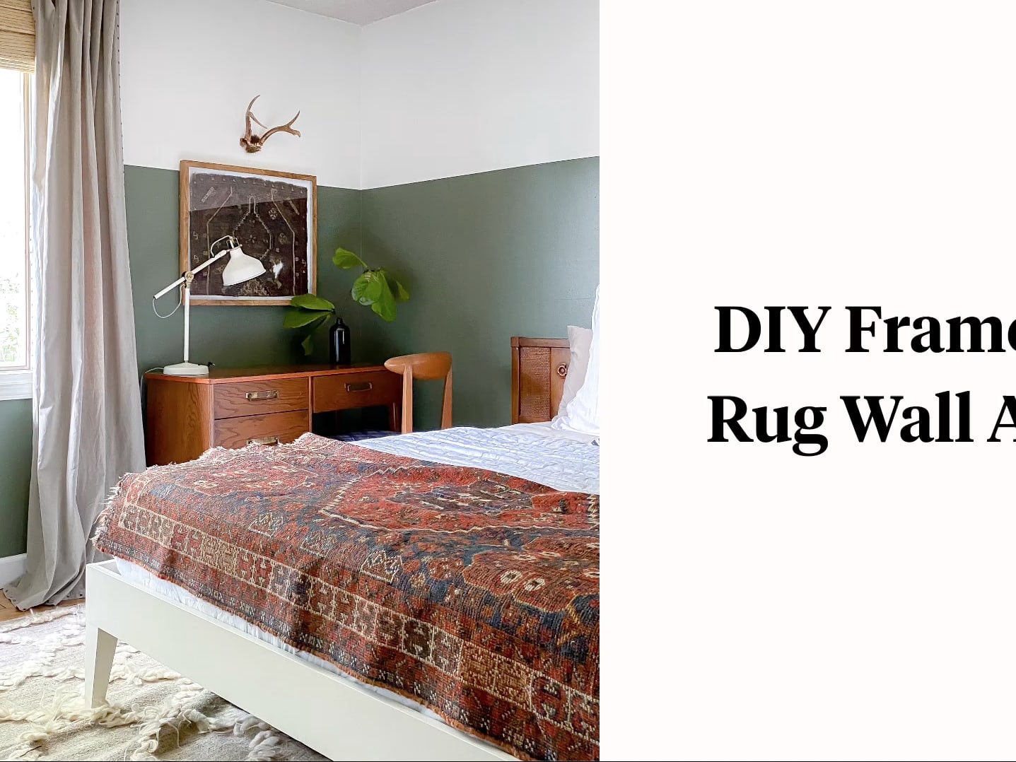 How to Hang a Rug on the Wall for a Major Design Statement