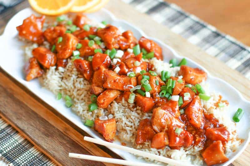 Healthy instant pot orange chicken 2025