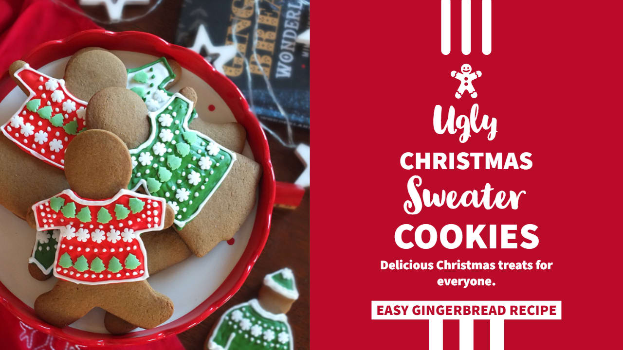 Gingerbread cookie sweater shop
