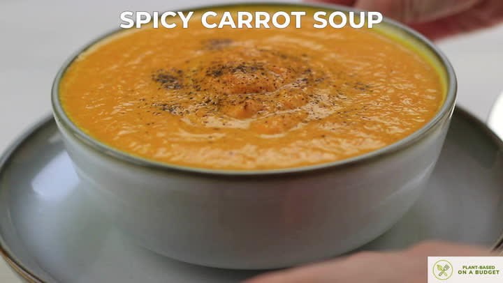 Carrot Ginger Soup Recipe - Vegan & Whole30 Recipe - Rachel