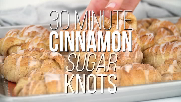 Cinnamon sugar bowknots hotsell