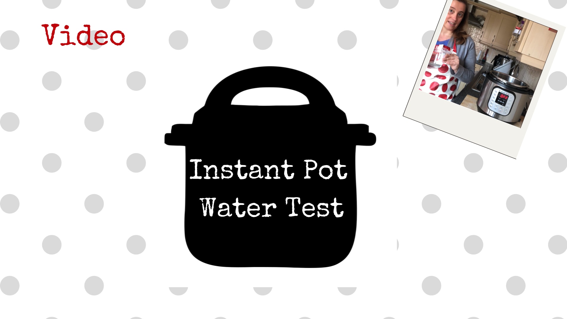 Instant pot video best sale