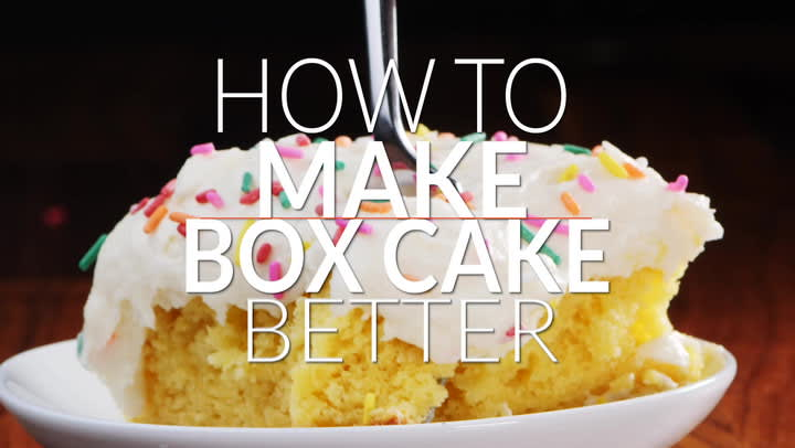 How to Improve Boxed Cake Mix: Doctored Cake Mix Hacks! - Aubrey's Kitchen