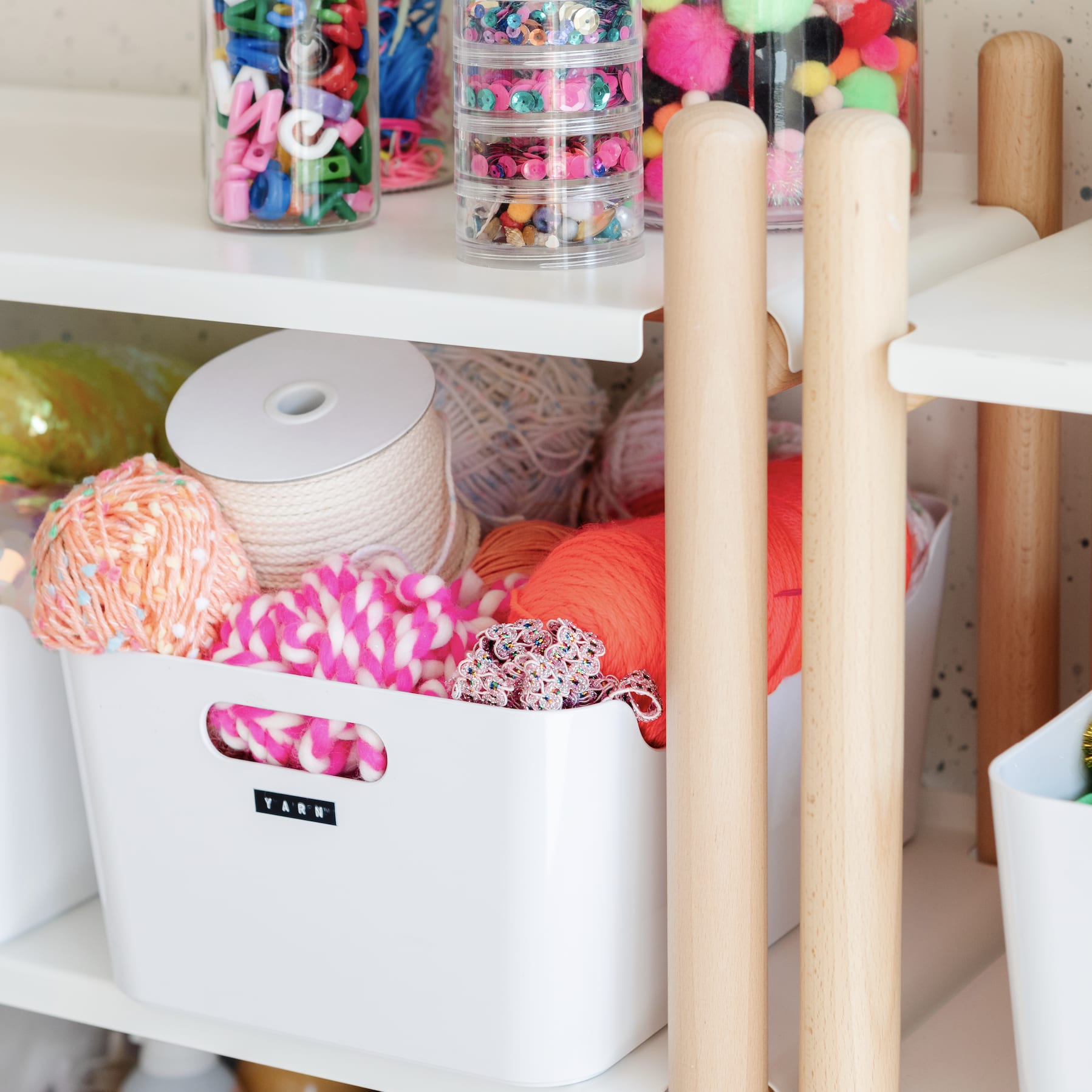 Craft Room Storage Ideas - Bright Star Kids