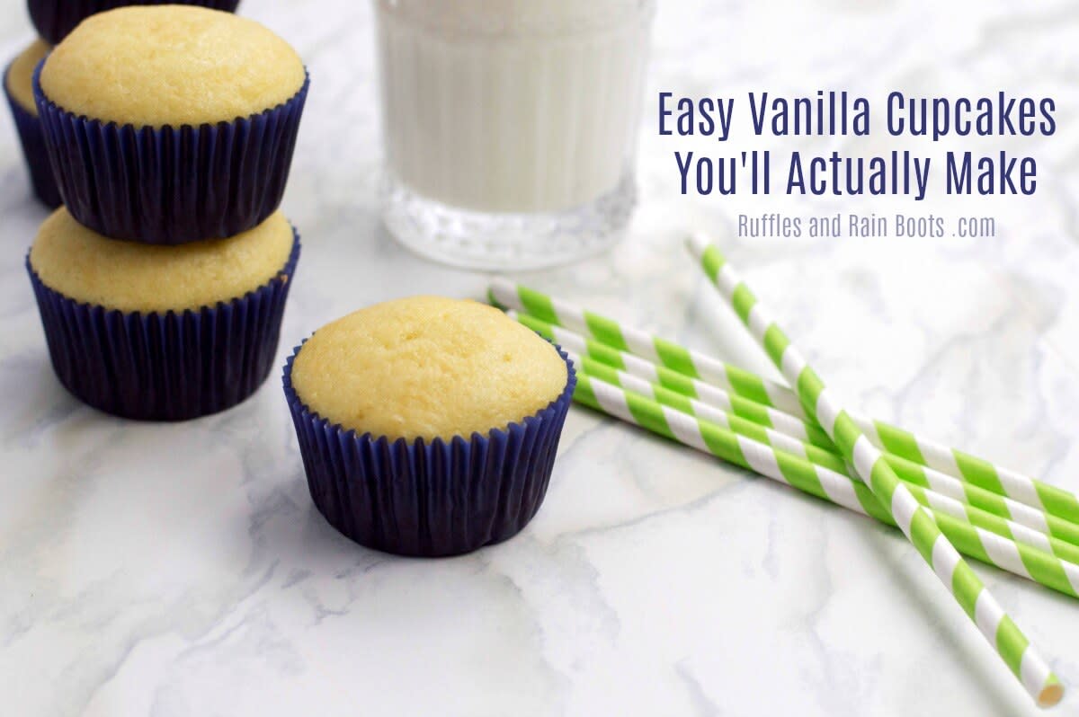 Vanilla Cupcake Recipe with Oil: Easy, One Bowl Recipe