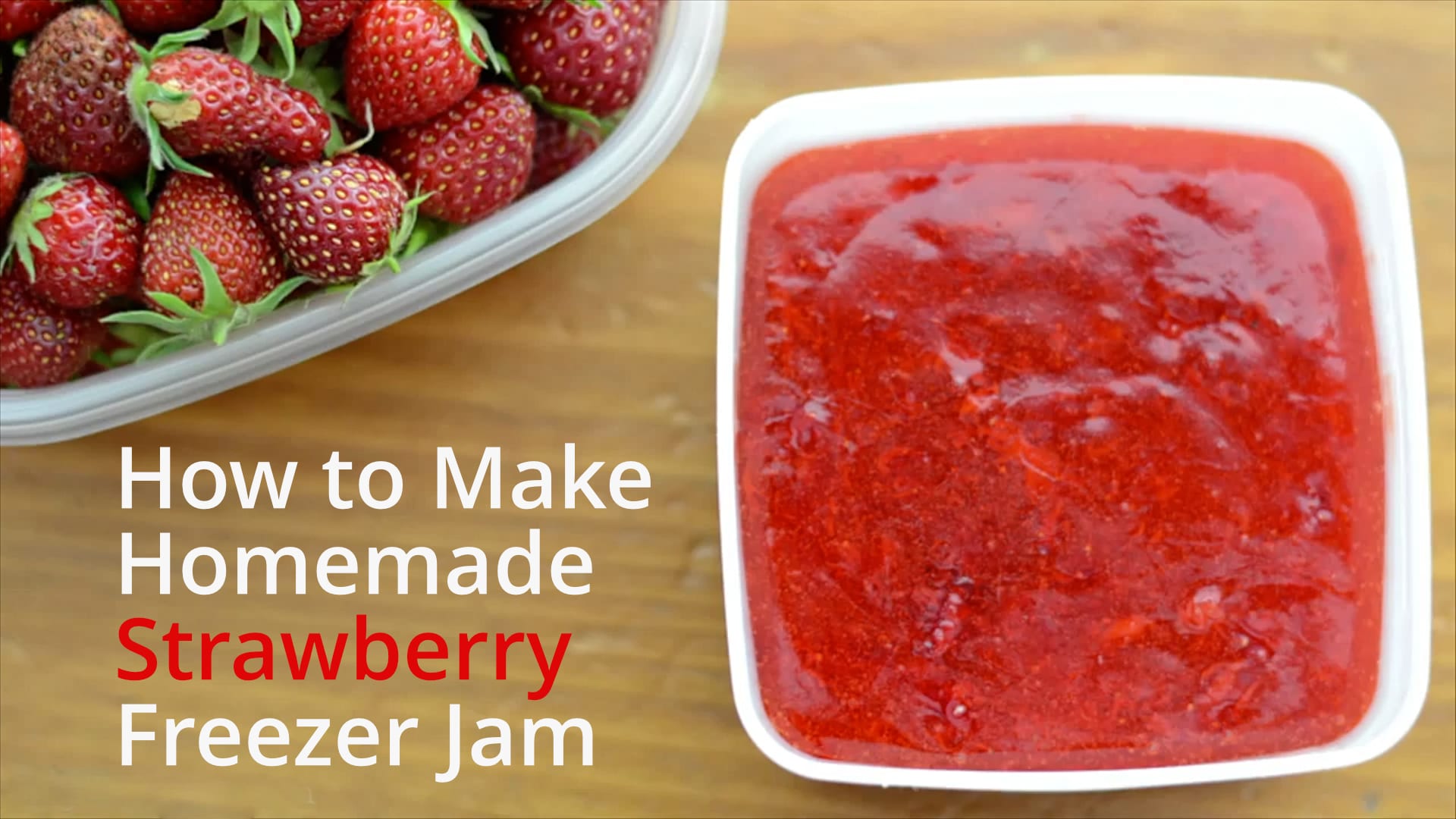 Strawberry Freezer Jam Recipe